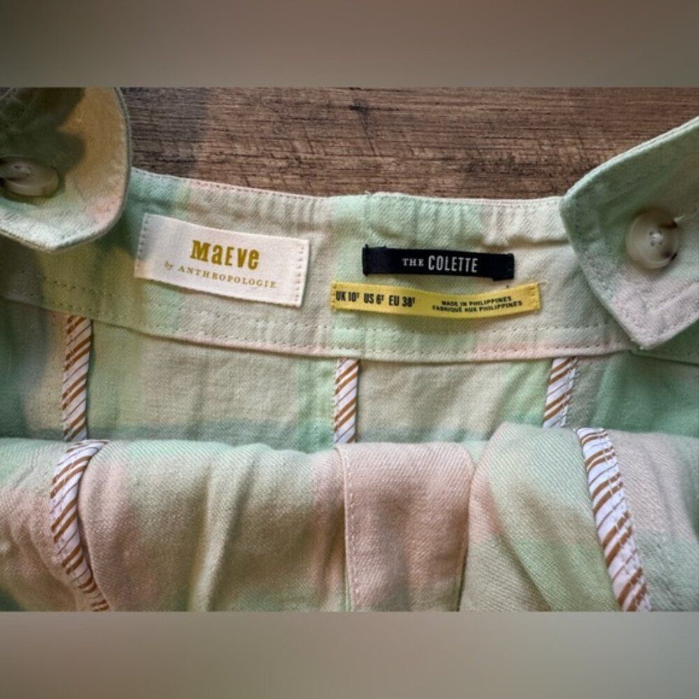 Anthropologie The Portside Button-Front Jumpsuit by Maeve 6 Tall - Picture 5 of 5
